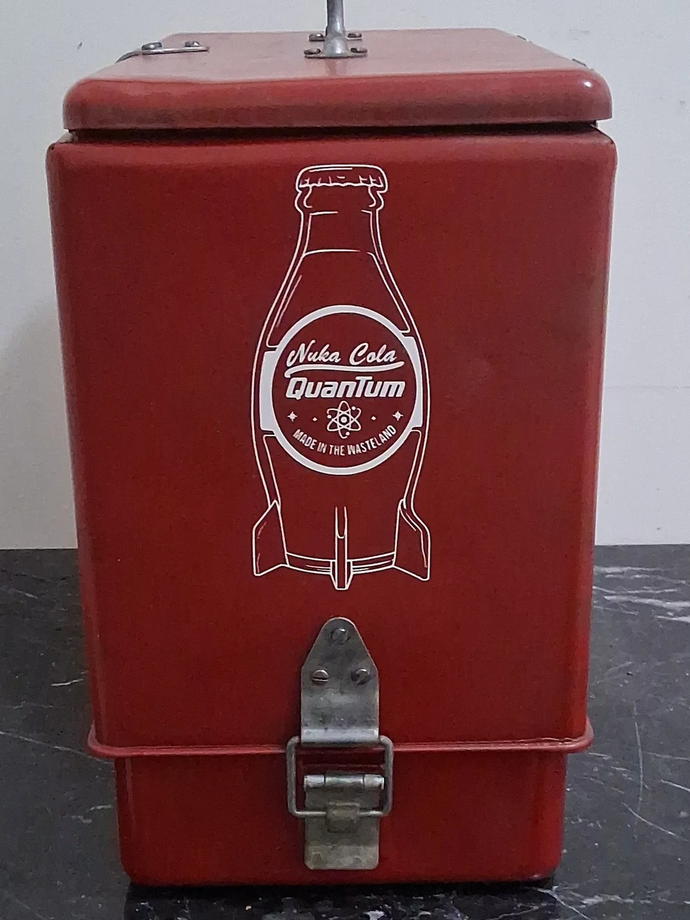 Fallout Nuka Cola Vault Boy Vintage Metal Wet/Dry Multi Level Cooler